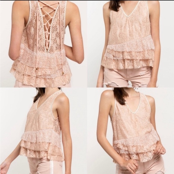 POL LACE TOP - Picture 3 of 5